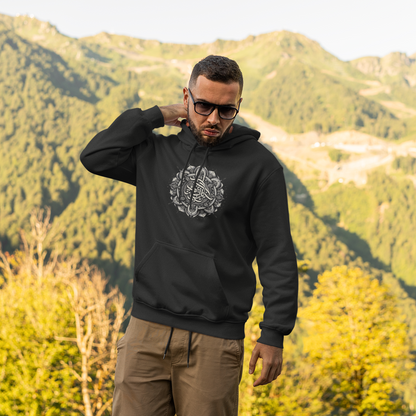 Harmonie - Sanskrit Mandala - Premium Organic Hoodie