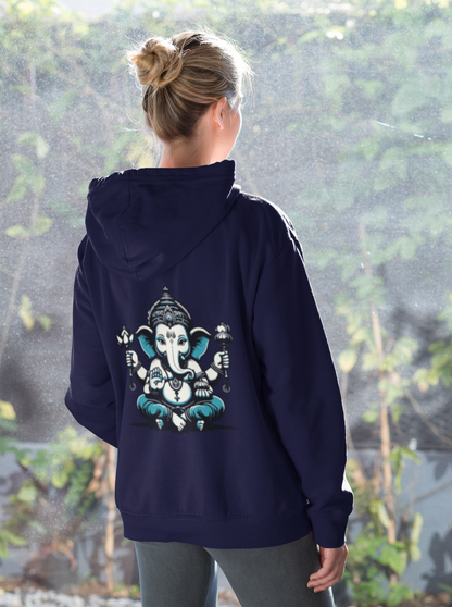 Harmonie - Silent Ganesha - Classic Zipper Hoodie Unisex